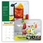 2027 Happy Hour Cocktails wall calendar