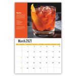 2027 Happy Hour Cocktails wall calendar