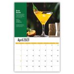 2027 Happy Hour Cocktails wall calendar