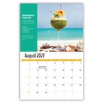 2027 Happy Hour Cocktails wall calendar