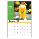 2027 Happy Hour Cocktails wall calendar