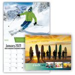 2027 Health Tips wall calendar