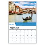 2027 Health Tips wall calendar