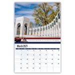 2027 Home of the Brave wall calendar