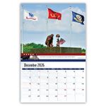 2027 Home of the Brave wall calendar