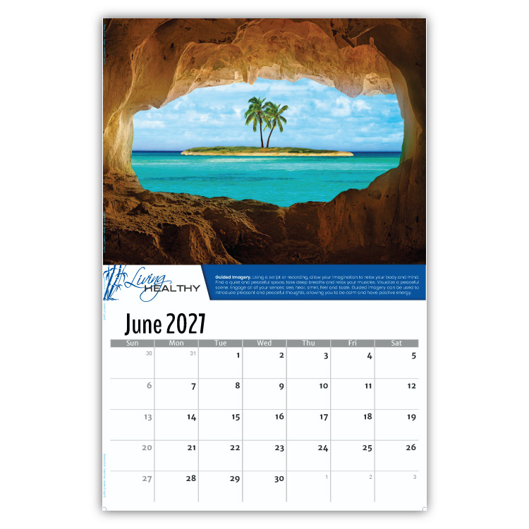 2027 Living Healthy wall calendar