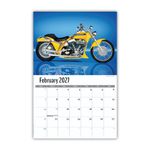 2027 Motorcycle Mania wall calendar
