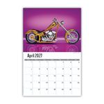 2027 Motorcycle Mania wall calendar