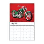 2027 Motorcycle Mania wall calendar