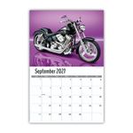 2027 Motorcycle Mania wall calendar
