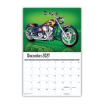 2027 Motorcycle Mania wall calendar