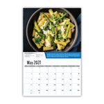 2027 Recipes Wall Calendar