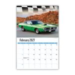 2027 Wall Calendar - Road Warriors - Hot Rods and Muscle Cars