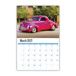2027 Wall Calendar - Road Warriors - Hot Rods and Muscle Cars