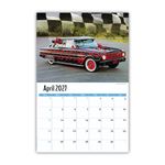 2027 Wall Calendar - Road Warriors - Hot Rods and Muscle Cars
