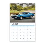 2027 Wall Calendar - Road Warriors - Hot Rods and Muscle Cars