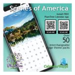 2027 Wall Calendar - Scenes of America