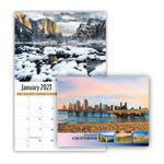 2027 Wall Calendar - Scenes of California