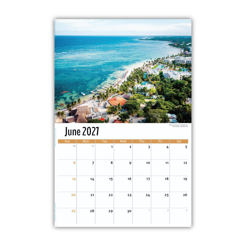 2027 Wall Calendar - Scenes of Mexico
