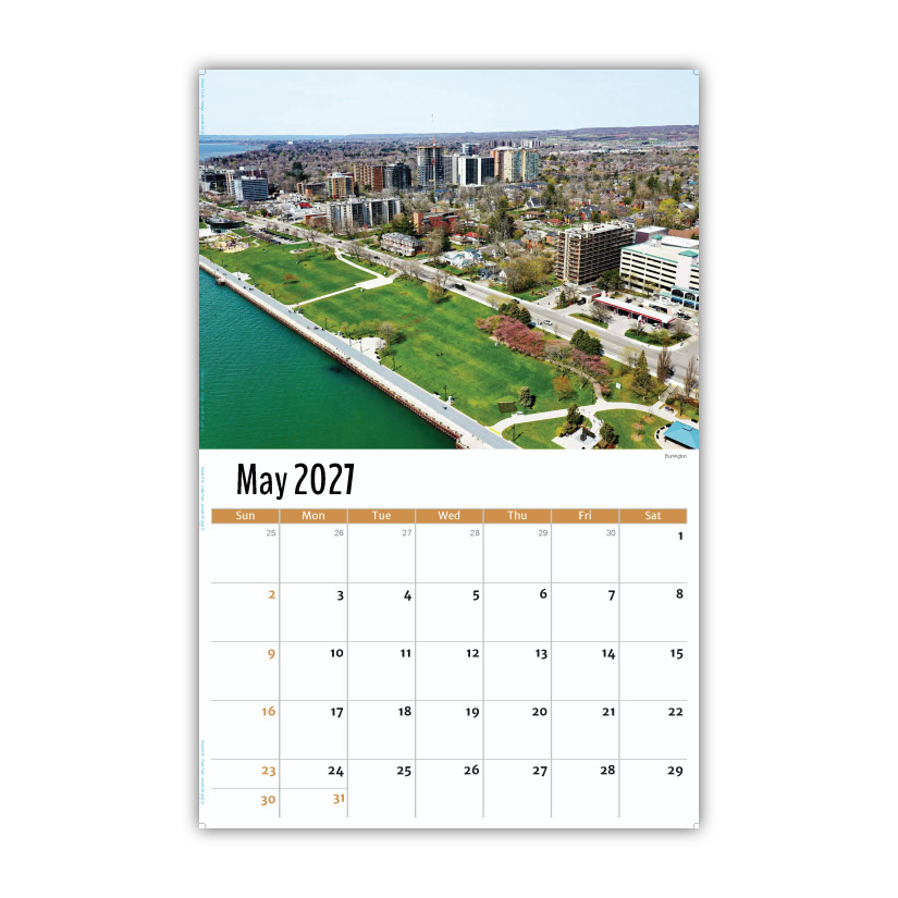2027 Wall Calendar - Scenes of Ontario