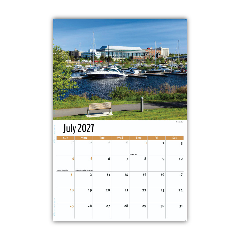2027 Wall Calendar - Scenes of Ontario