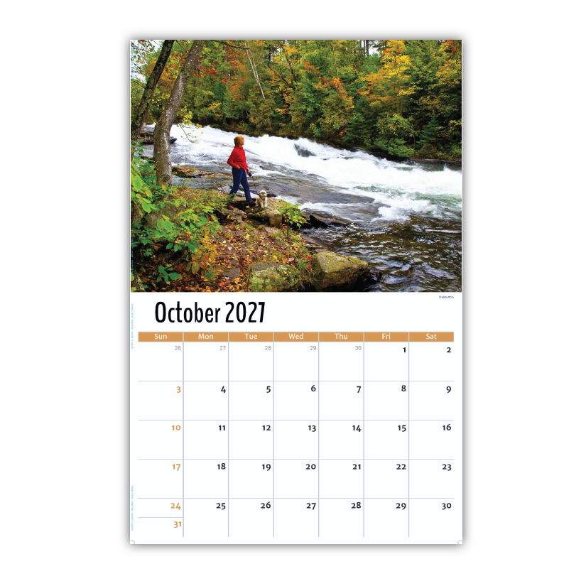 2027 Wall Calendar - Scenes of Ontario