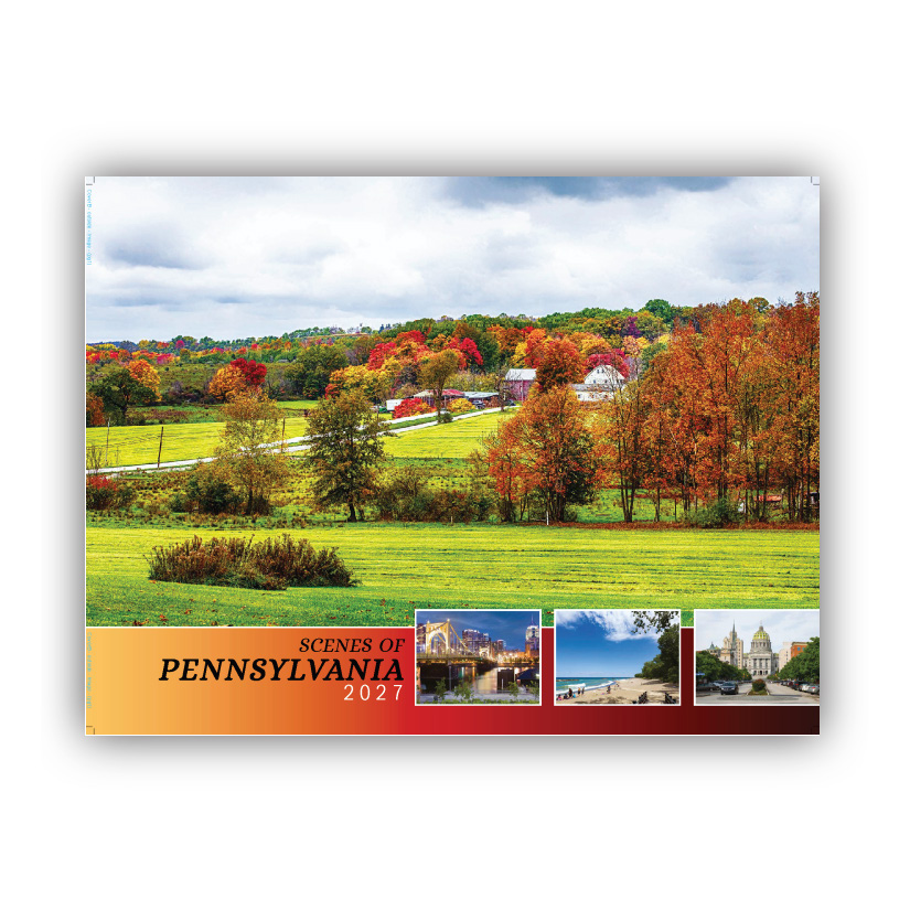 2027 Wall Calendar - Scenes of Pennsylvania