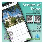 2027 Wall Calendar - Scenes of Texas