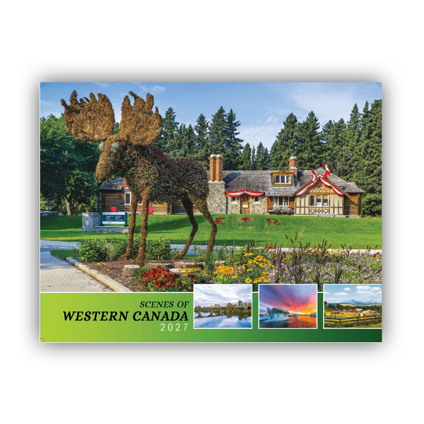 2027 Wall Calendar - Scenes of Western Canada
