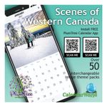2027 Wall Calendar - Scenes of Western Canada