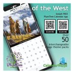 2027 Wall Calendar - Spirit of the West - Old West Art