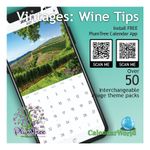 2027 Wall calendar - Vintages: Wine Tips