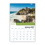 2027 Wall Calendar - World Travel Destinations