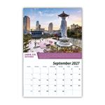 2027 Wall Calendar - World Travel Destinations