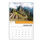 2027 Wall Calendar - World Travel Destinations