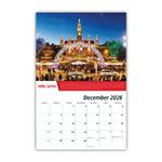 2027 Wall Calendar - World Travel Destinations