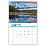 2027 America the Beautiful wall calendar