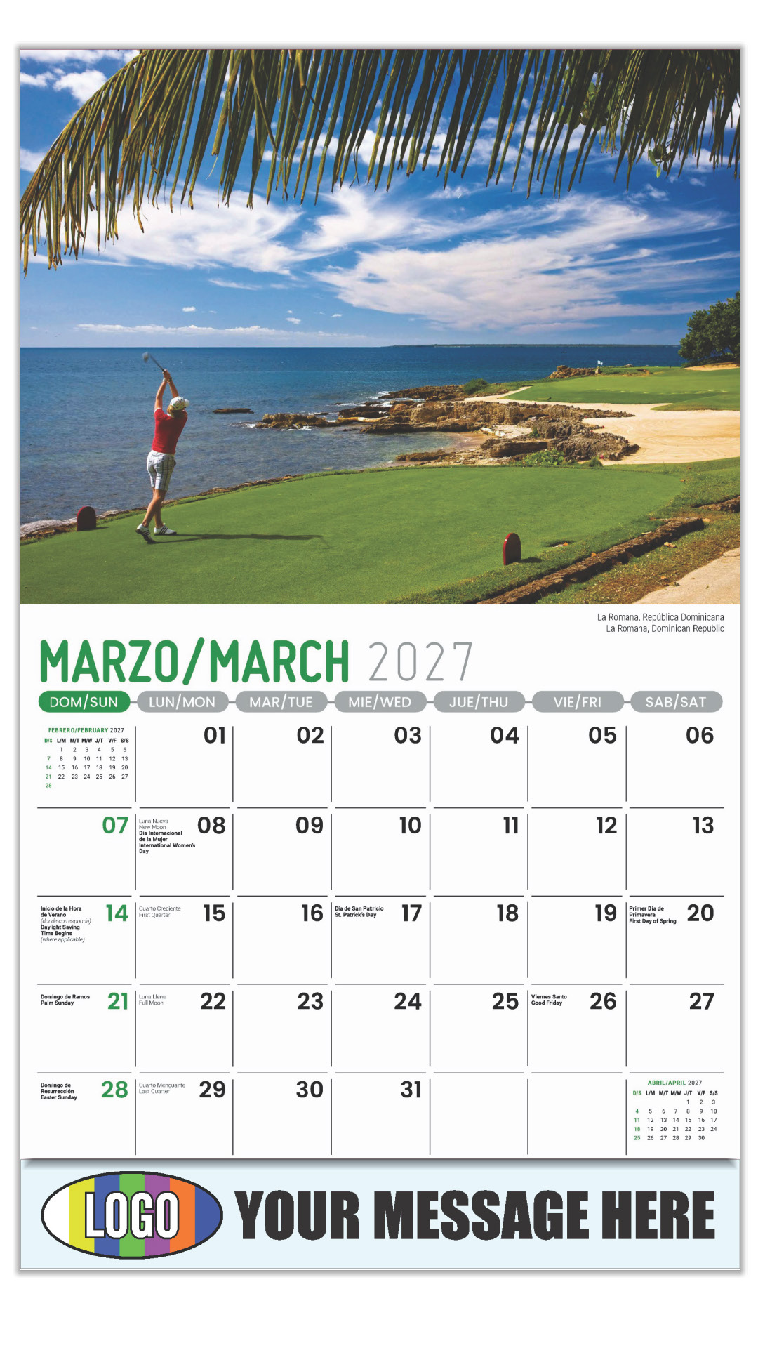 2027 Beauty of Latin America Business Promotional Calendar