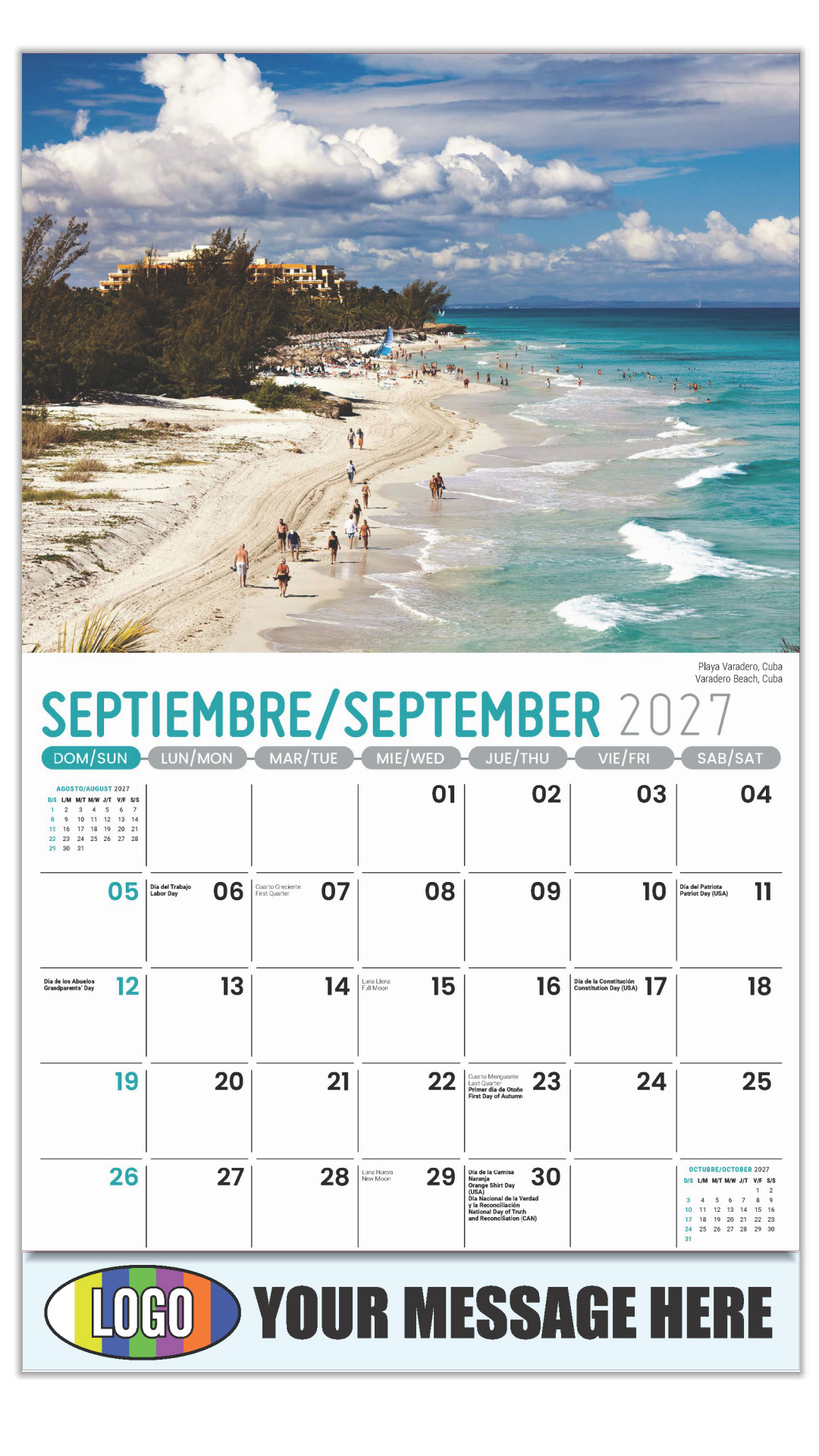 2027 Beauty of Latin America Business Promotional Calendar