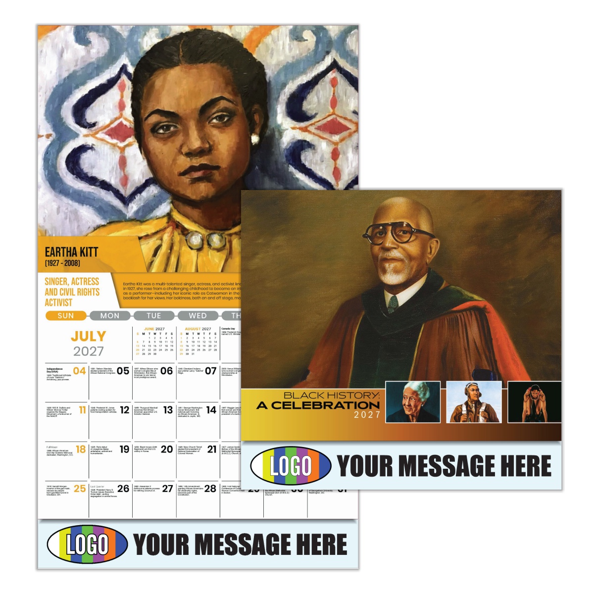 2027 Black History Business Promotional Calendar