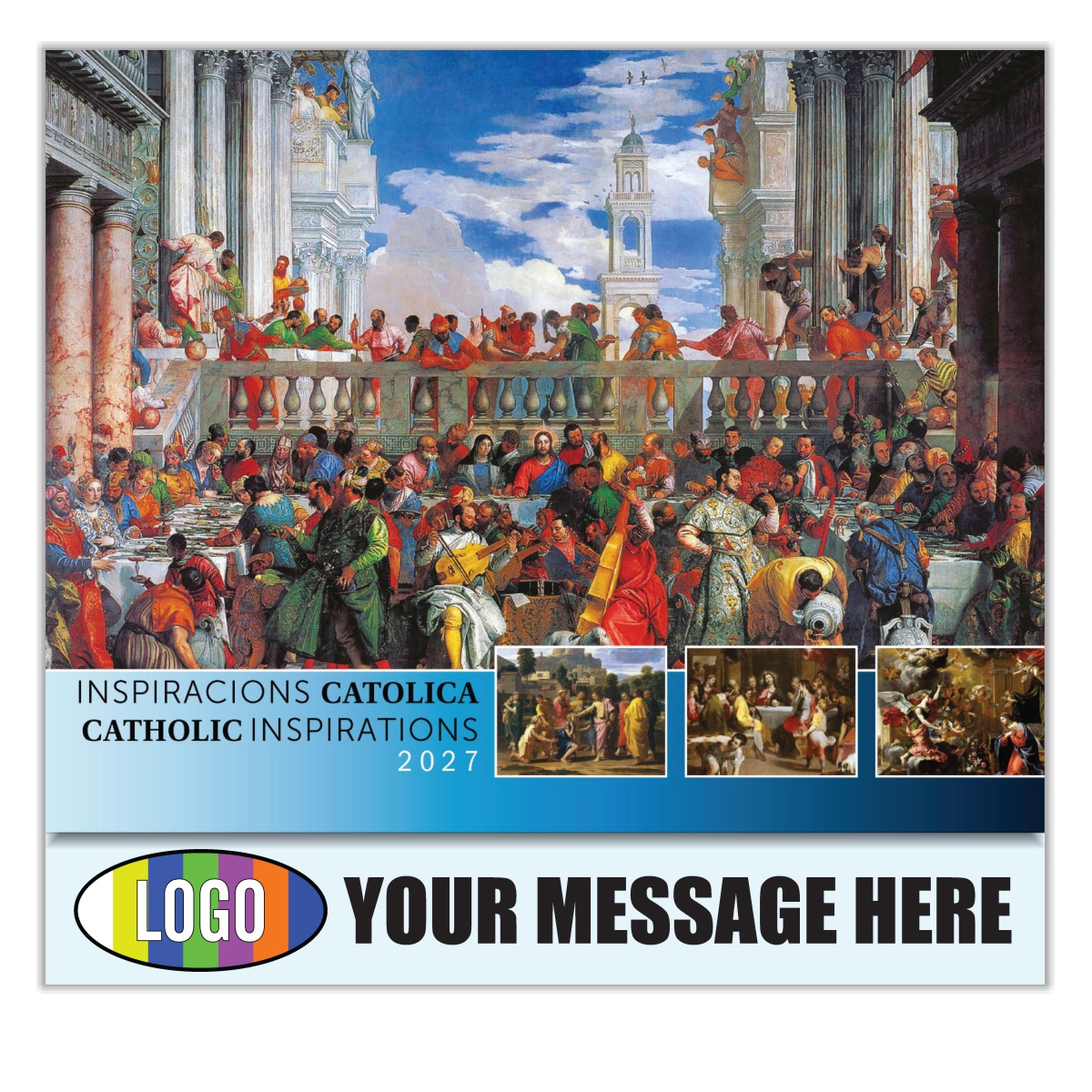 2027 Bilingual Catholic Inspirations Business Promotional Calendar
