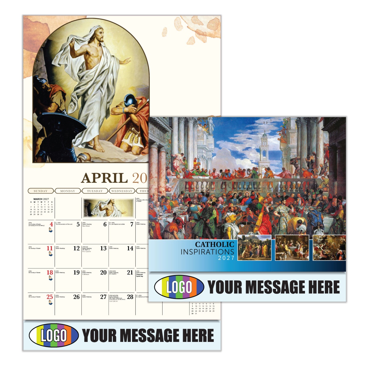 2027 Catholic Inspirations Business Promotional Calendar