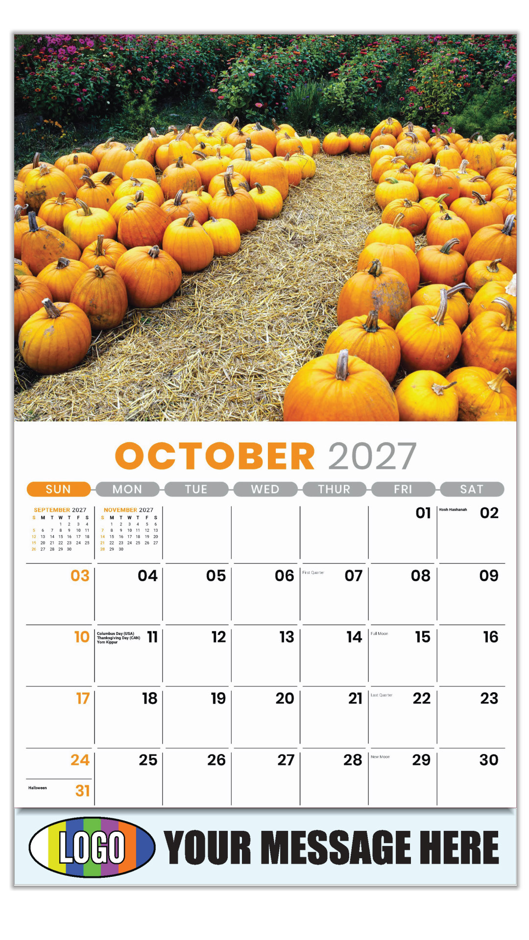 2027 Country Spirit Business Promotional Calendar