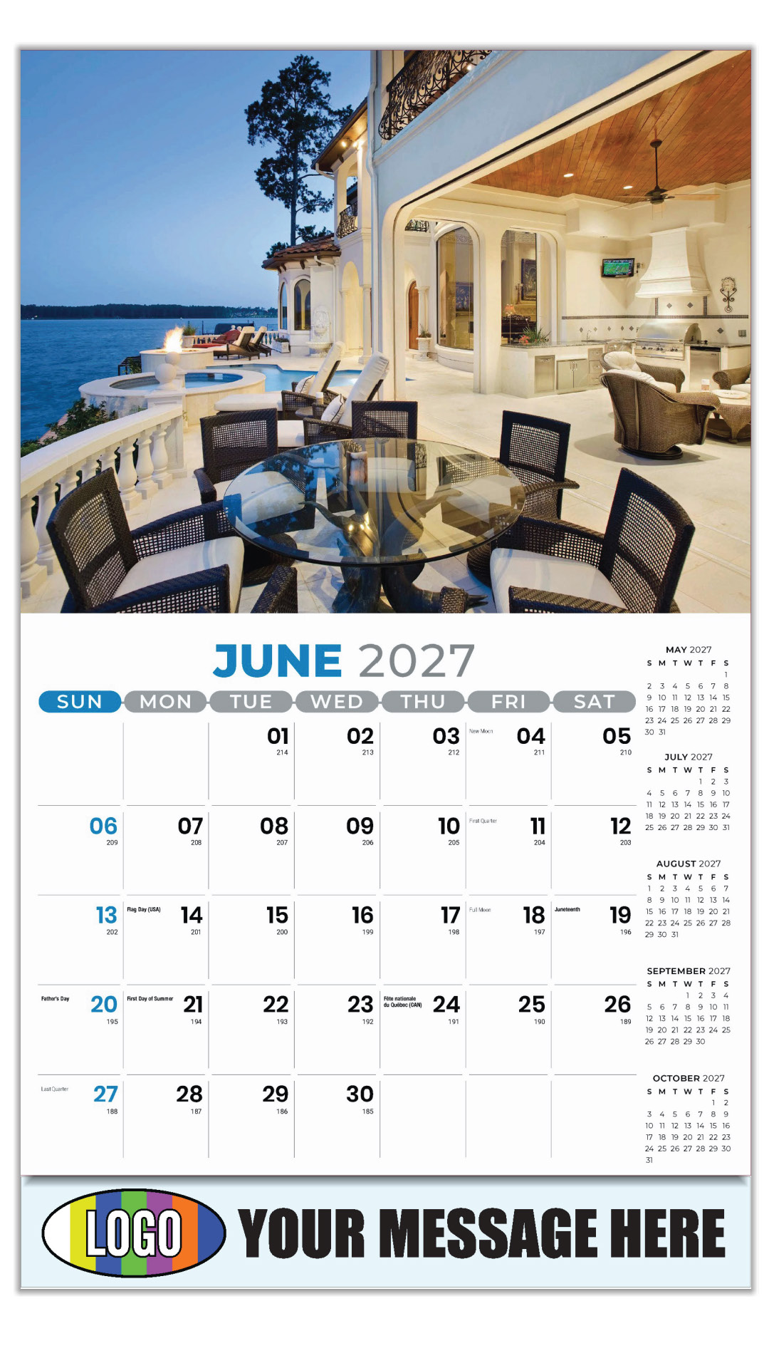 2027 Decor and Design Business Promotional Calendar