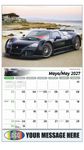 2027 Exotic Cars Bilingual Business Promotional Calendar