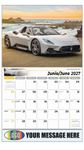 2027 Exotic Cars Bilingual Business Promotional Calendar