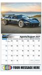 2027 Exotic Cars Bilingual Business Promotional Calendar