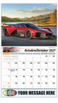 2027 Exotic Cars Bilingual Business Promotional Calendar