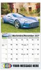 2027 Exotic Cars Bilingual Business Promotional Calendar