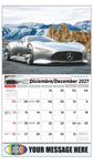 2027 Exotic Cars Bilingual Business Promotional Calendar